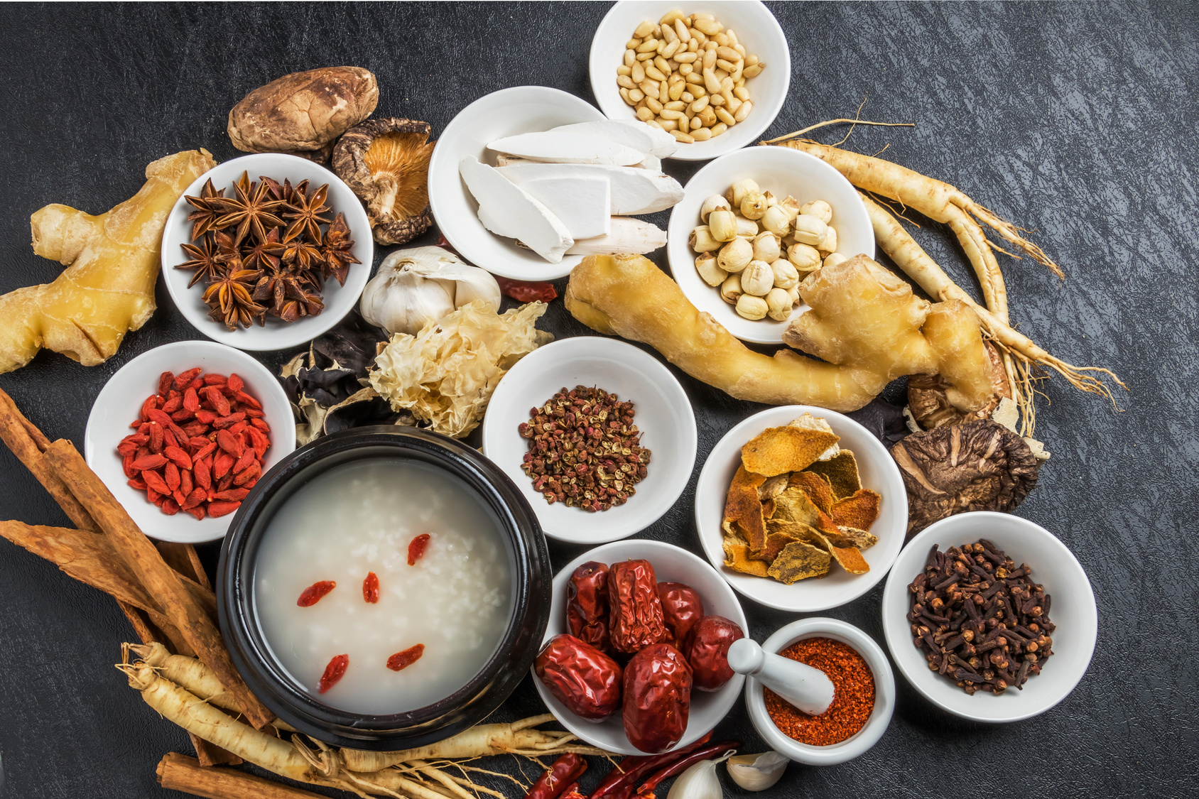 Materials of the Chinese medicine